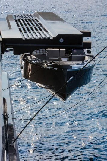 a large ship in the water aboard ATLANTE Yacht for Sale