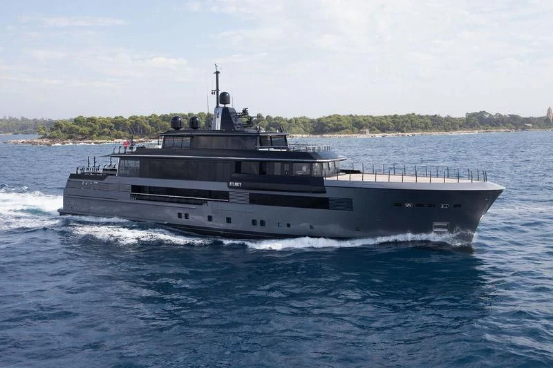 a boat on the water aboard ATLANTE Yacht for Sale