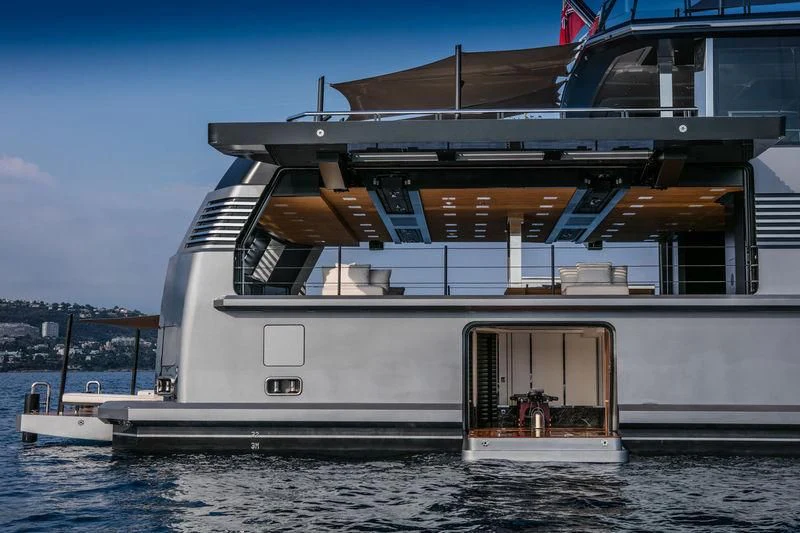 a house on the water aboard ATLANTE Yacht for Sale