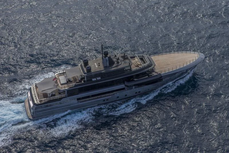 a boat in the water aboard ATLANTE Yacht for Sale