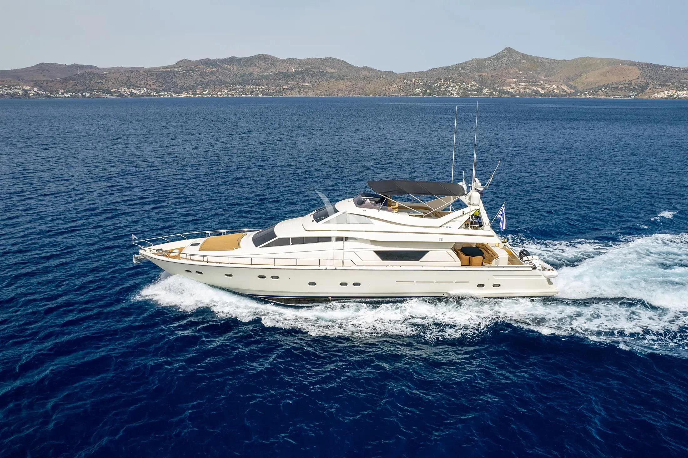 a boat on the water aboard BELLAS BOY Yacht for Sale