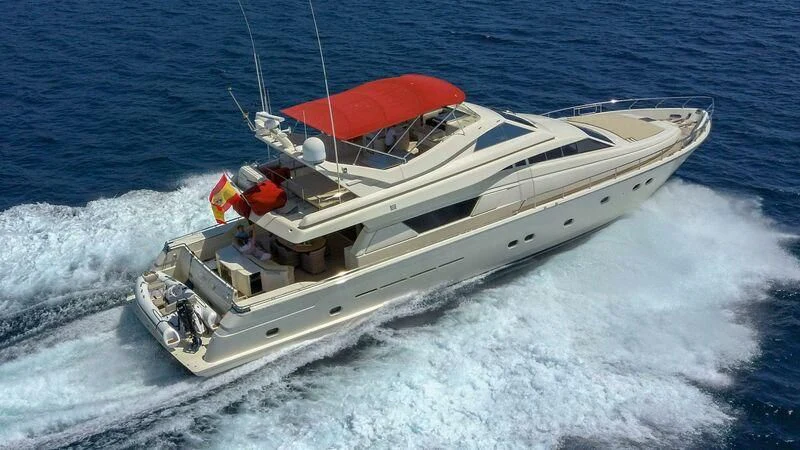 a boat on the water aboard BELLAS BOY Yacht for Sale