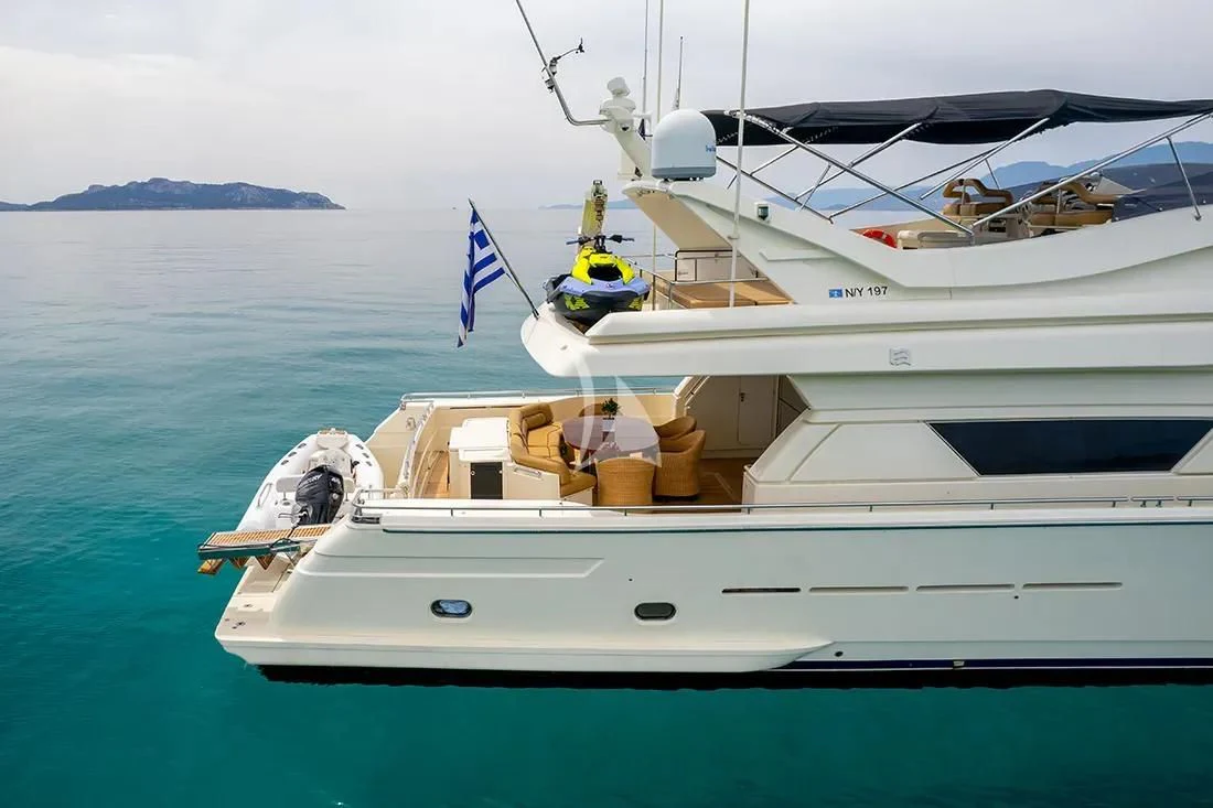 a boat on the water aboard BELLAS BOY Yacht for Sale