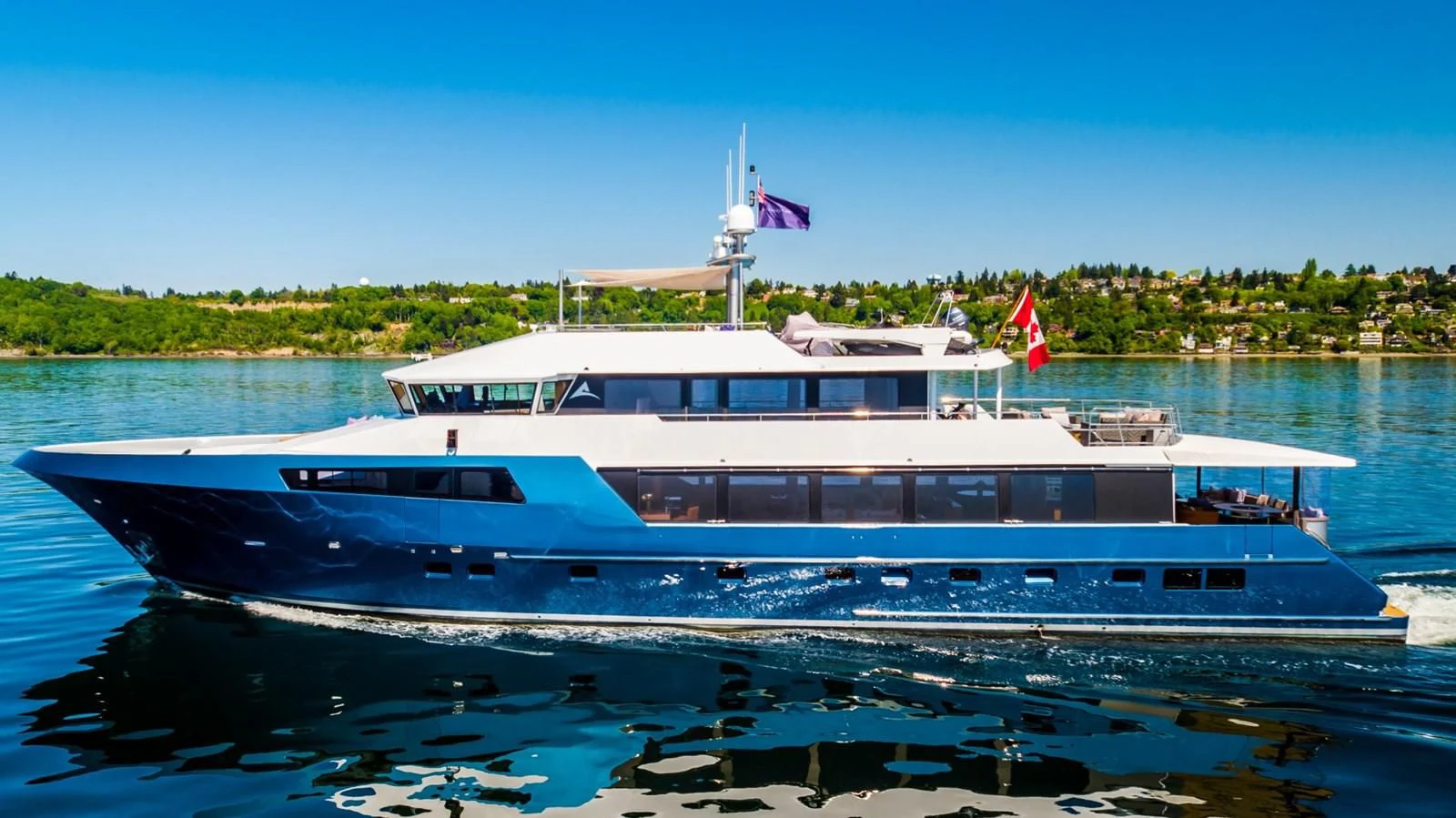 a boat on the water aboard ASCENTE Yacht for Charter