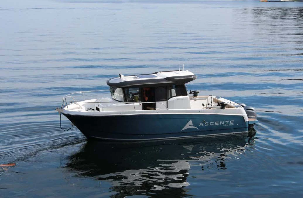 a boat in the water aboard ASCENTE Yacht for Charter