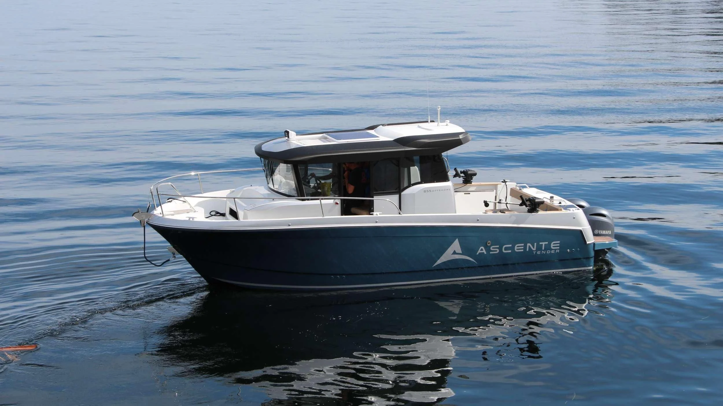 a boat on the water aboard ASCENTE Yacht for Charter