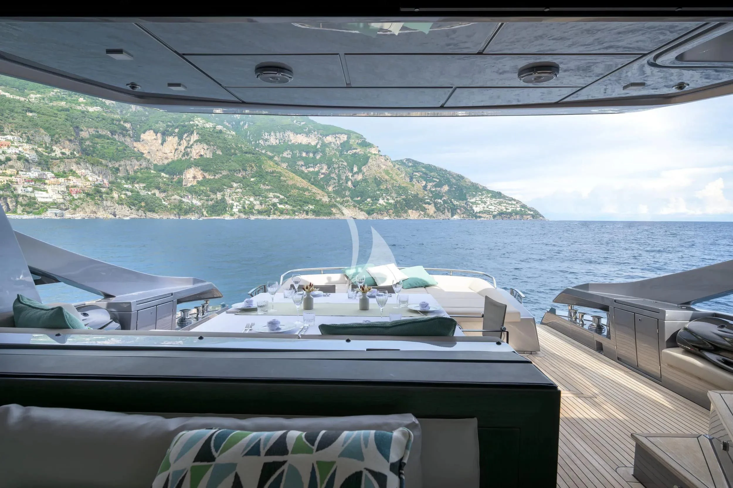 a boat on the water aboard JUST 4 Yacht for Sale