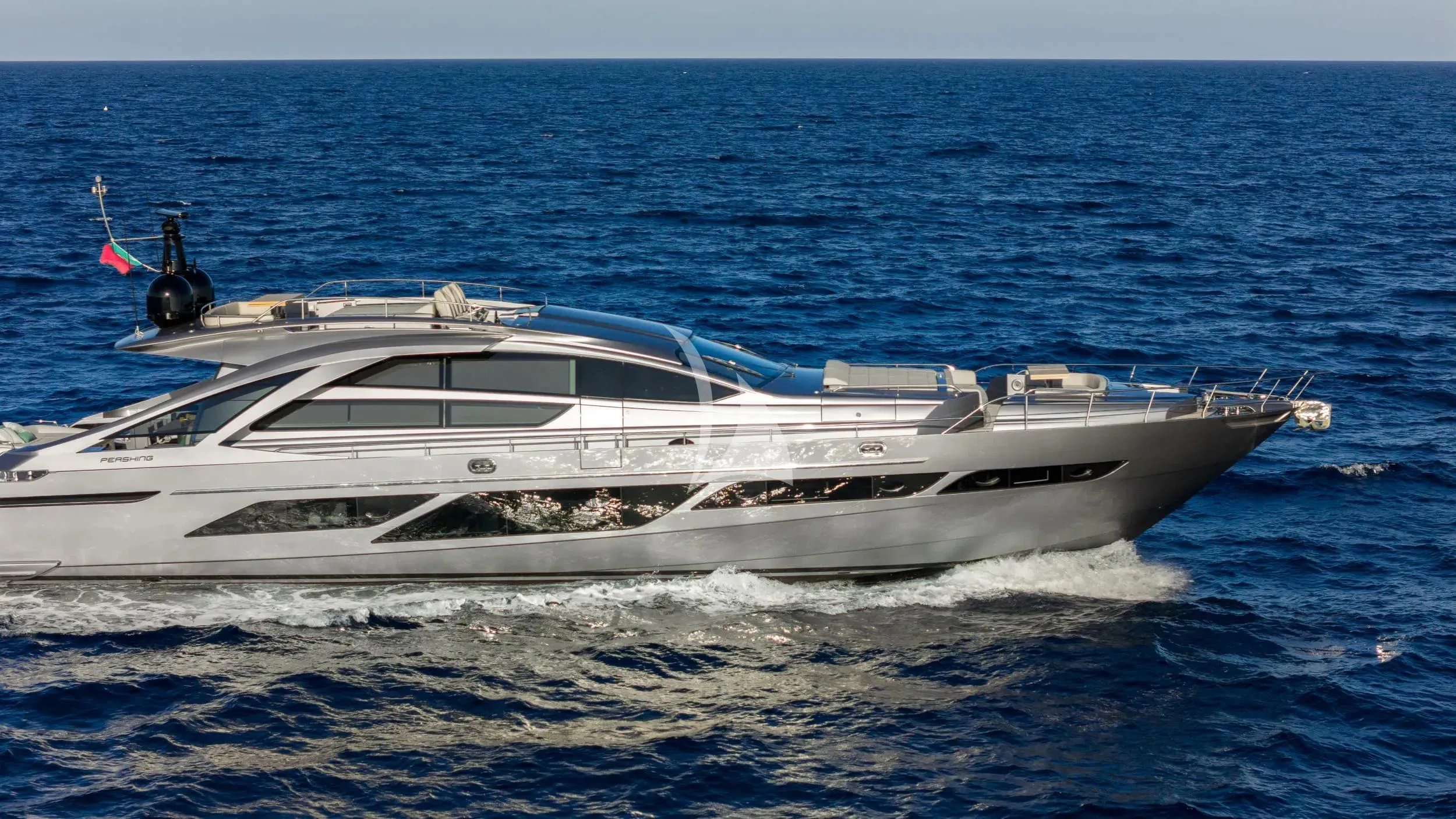 a white boat in the water aboard JUST 4 Yacht for Sale