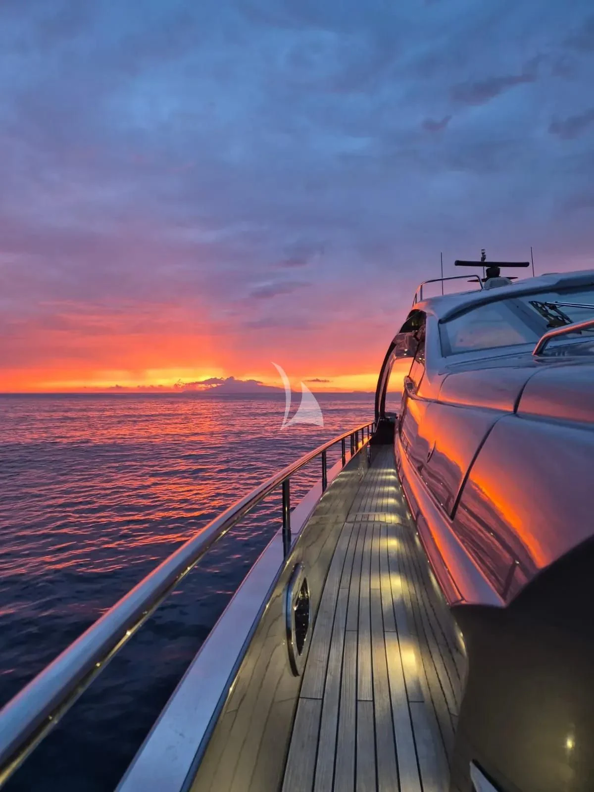 a boat on the water aboard JUST 4 Yacht for Sale