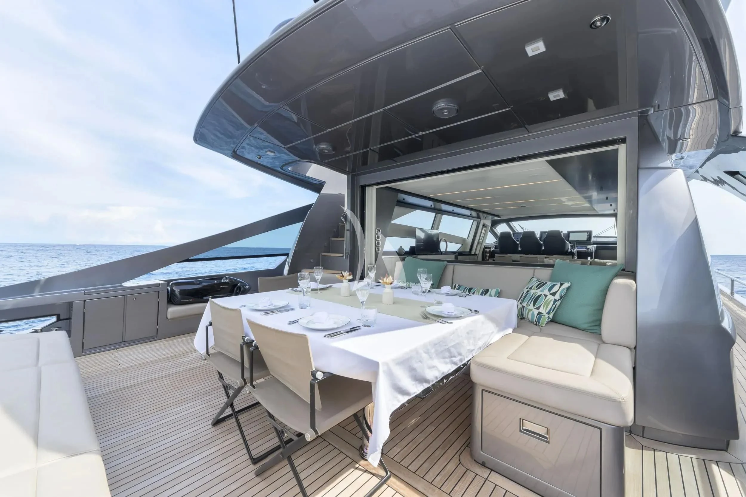 a boat on the water aboard JUST 4 Yacht for Sale