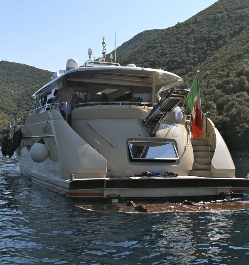 a boat on the water aboard LADY ROSE Yacht for Sale