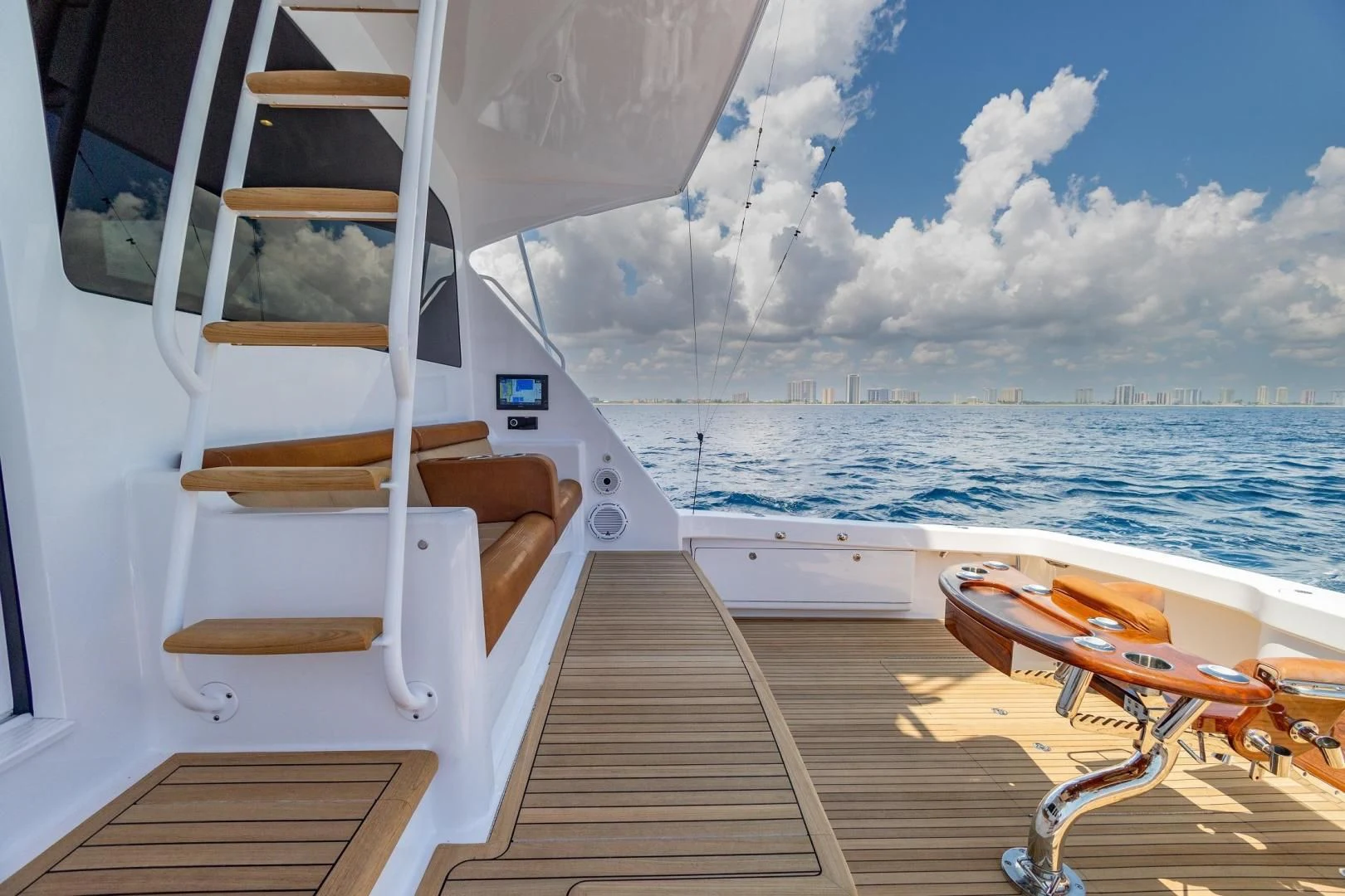 a boat on the water aboard HOME RUN Yacht for Sale
