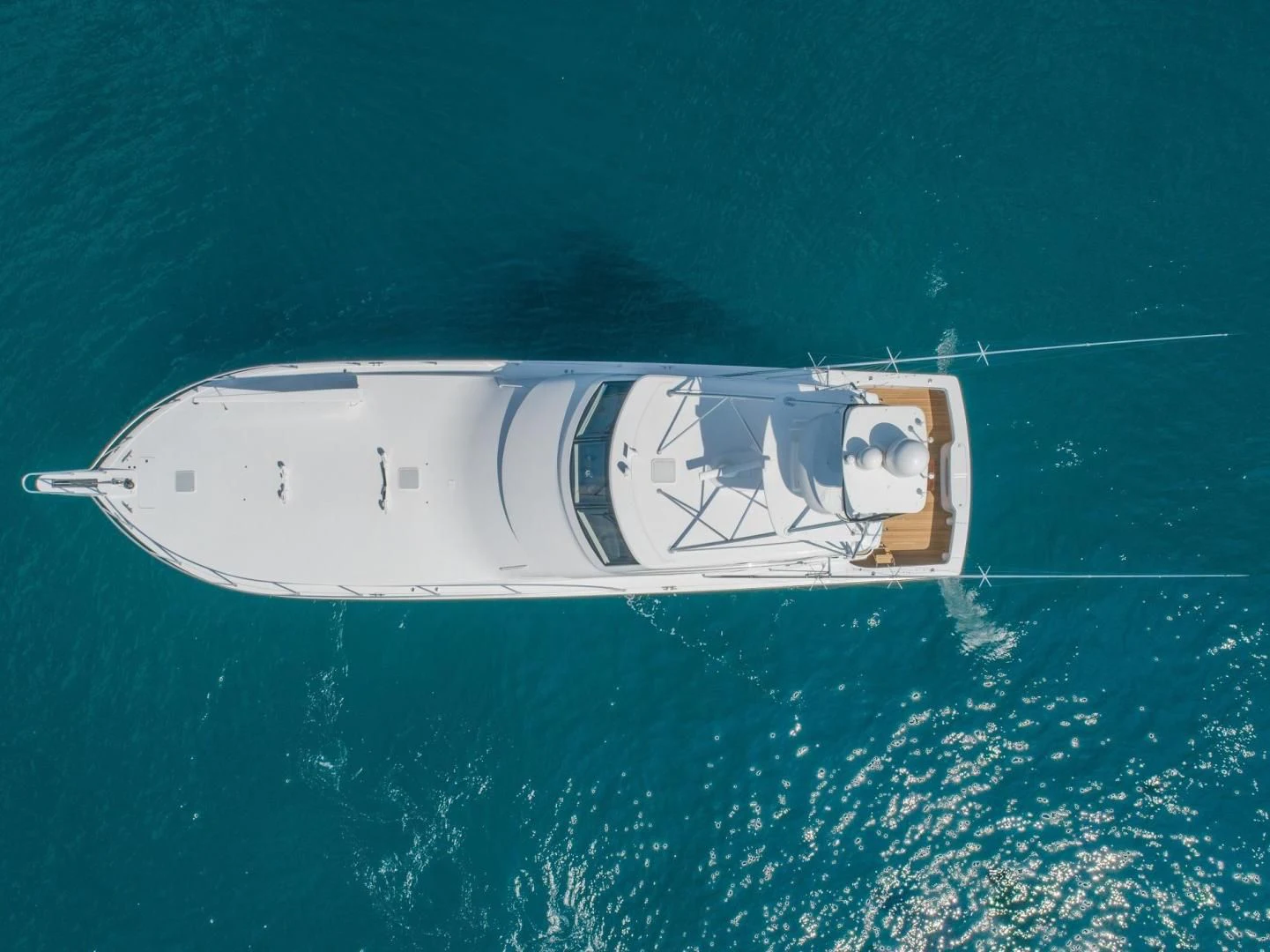 a ship in the water aboard HOME RUN Yacht for Sale