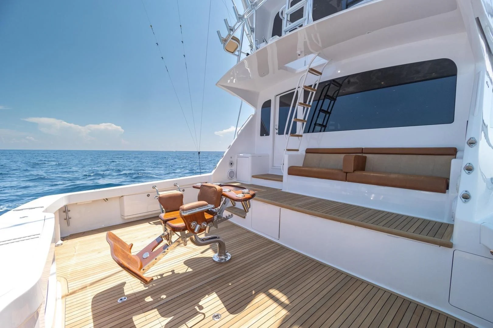 a boat on the water aboard HOME RUN Yacht for Sale