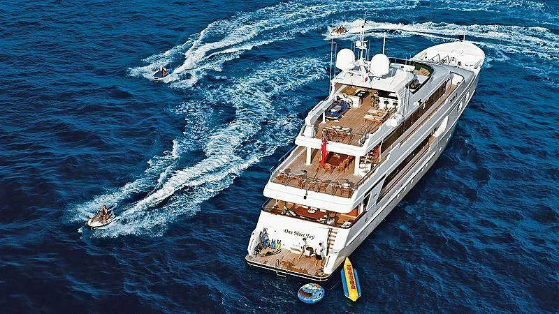 a boat on the water aboard POPEYE Yacht for Sale