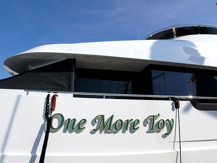 a close-up of a car aboard POPEYE Yacht for Sale