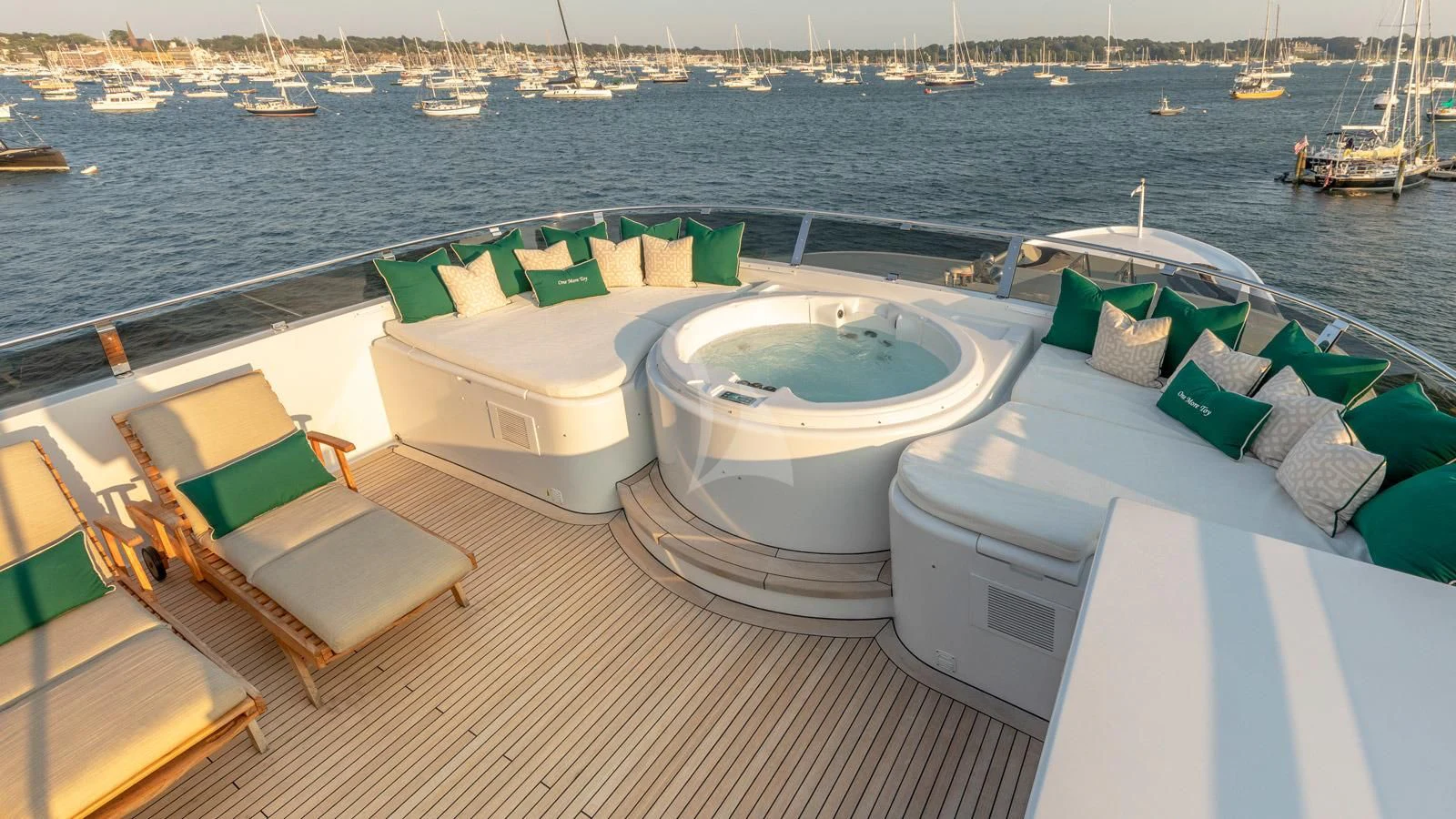 a boat on the water aboard POPEYE Yacht for Sale
