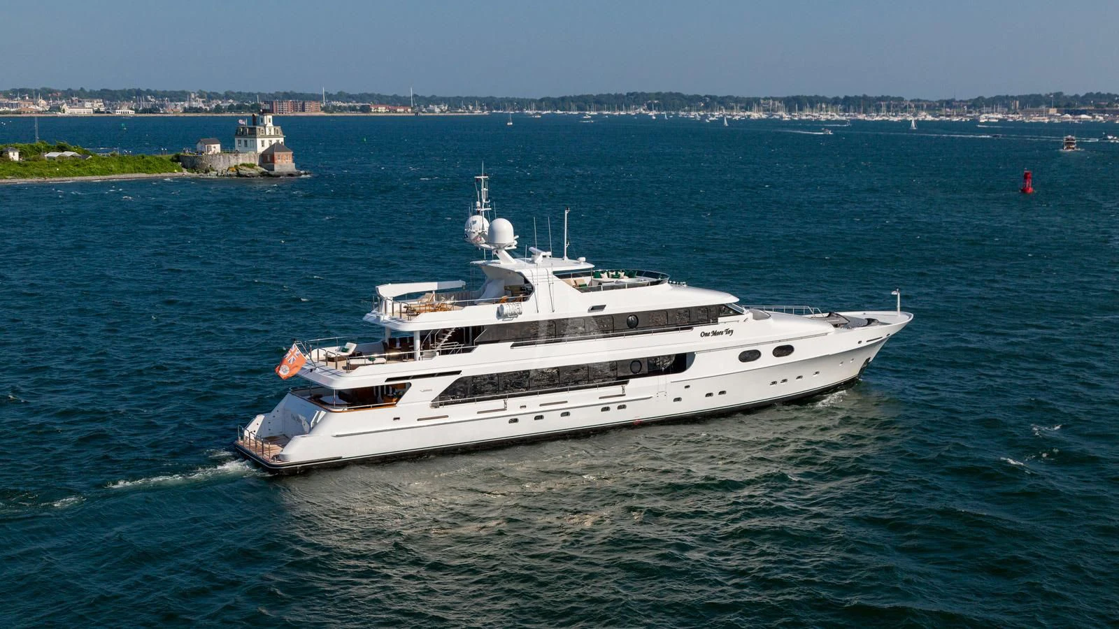 a boat on the water aboard POPEYE Yacht for Sale