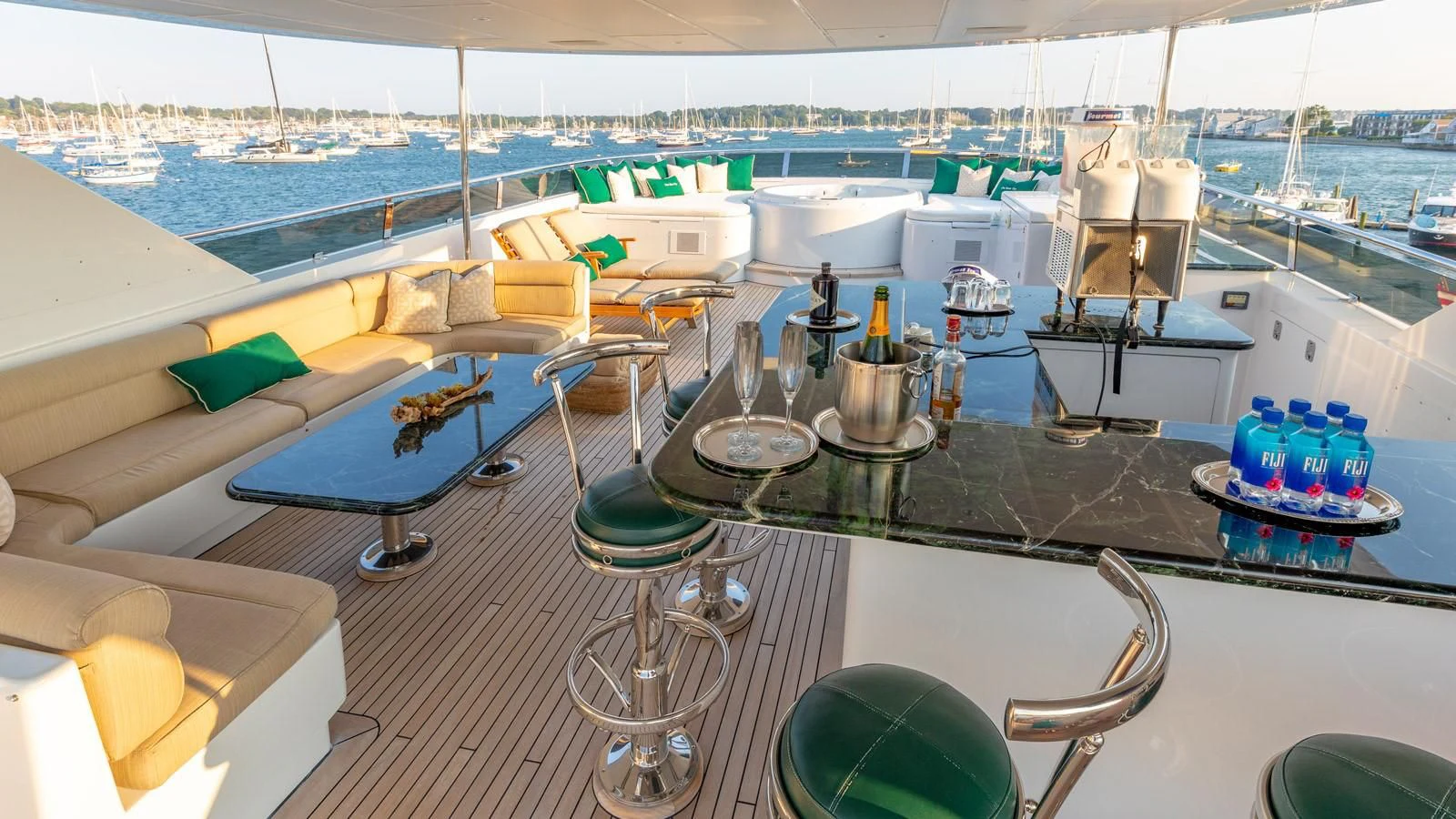 a boat on the water aboard POPEYE Yacht for Sale