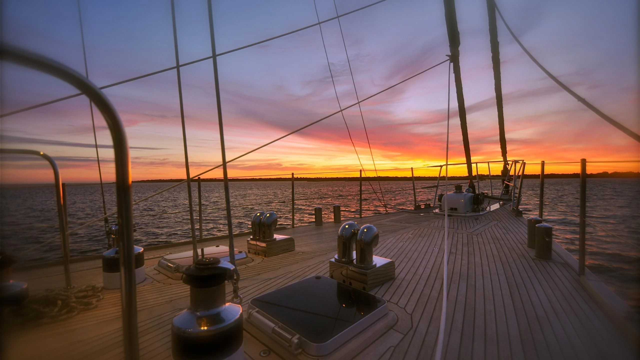 a boat on the water aboard ISABEL Yacht for Sale