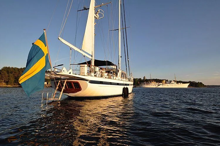 a boat on the water aboard ISABEL Yacht for Sale