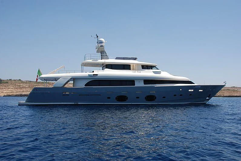 a boat on the water aboard SEVENTH SENSE Yacht for Charter