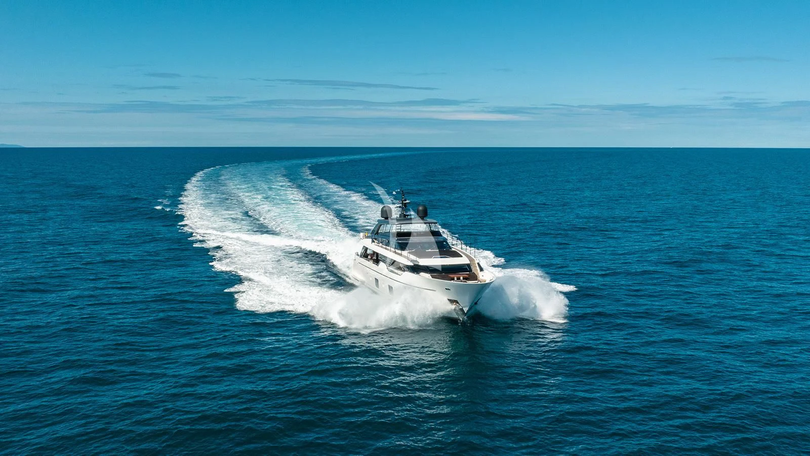 a boat on the water aboard JOURNEY Yacht for Sale