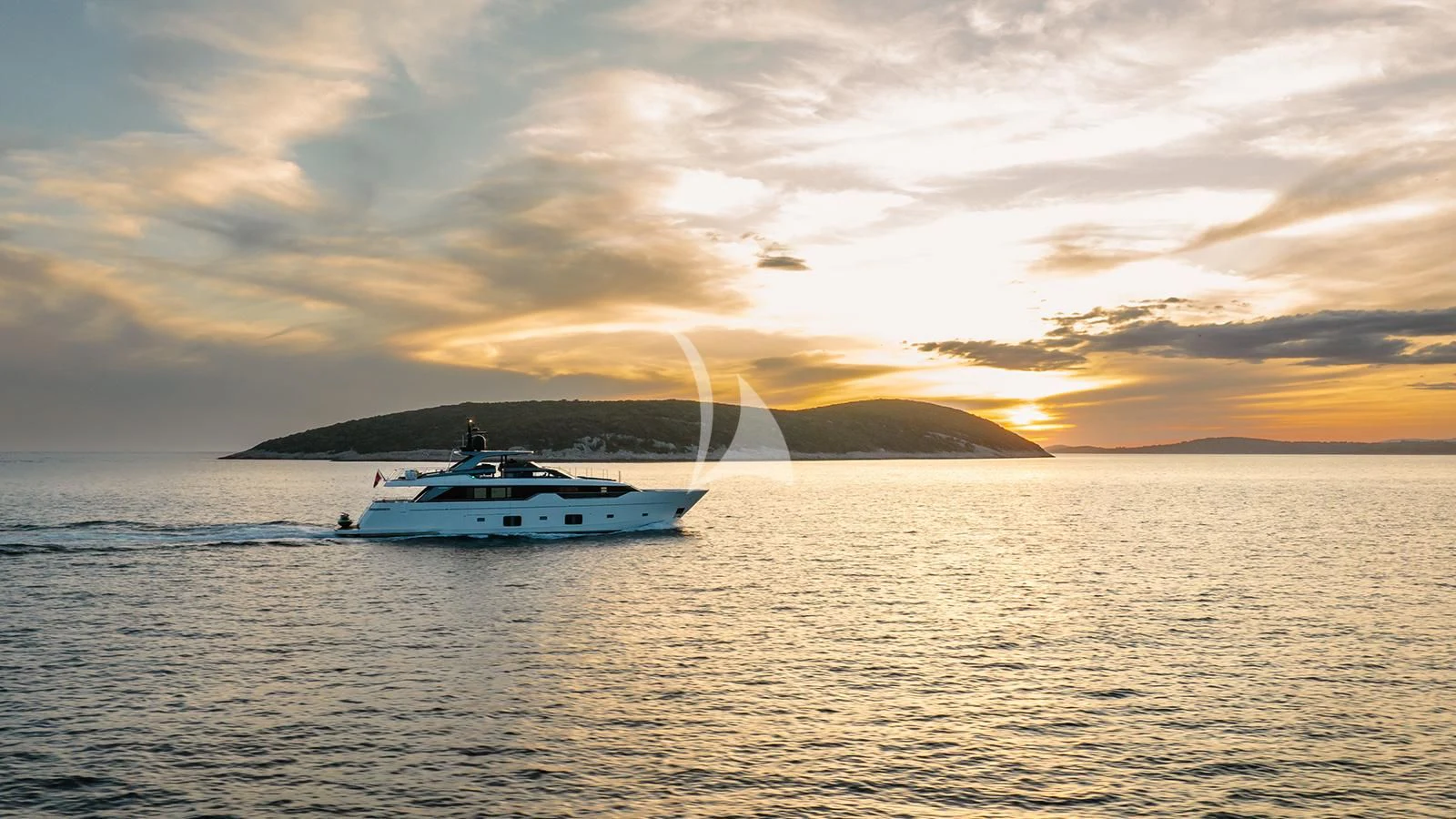 a boat on the water aboard JOURNEY Yacht for Sale