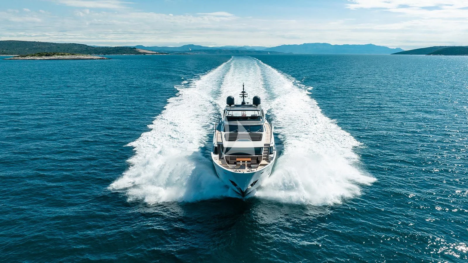 a boat on the water aboard JOURNEY Yacht for Sale