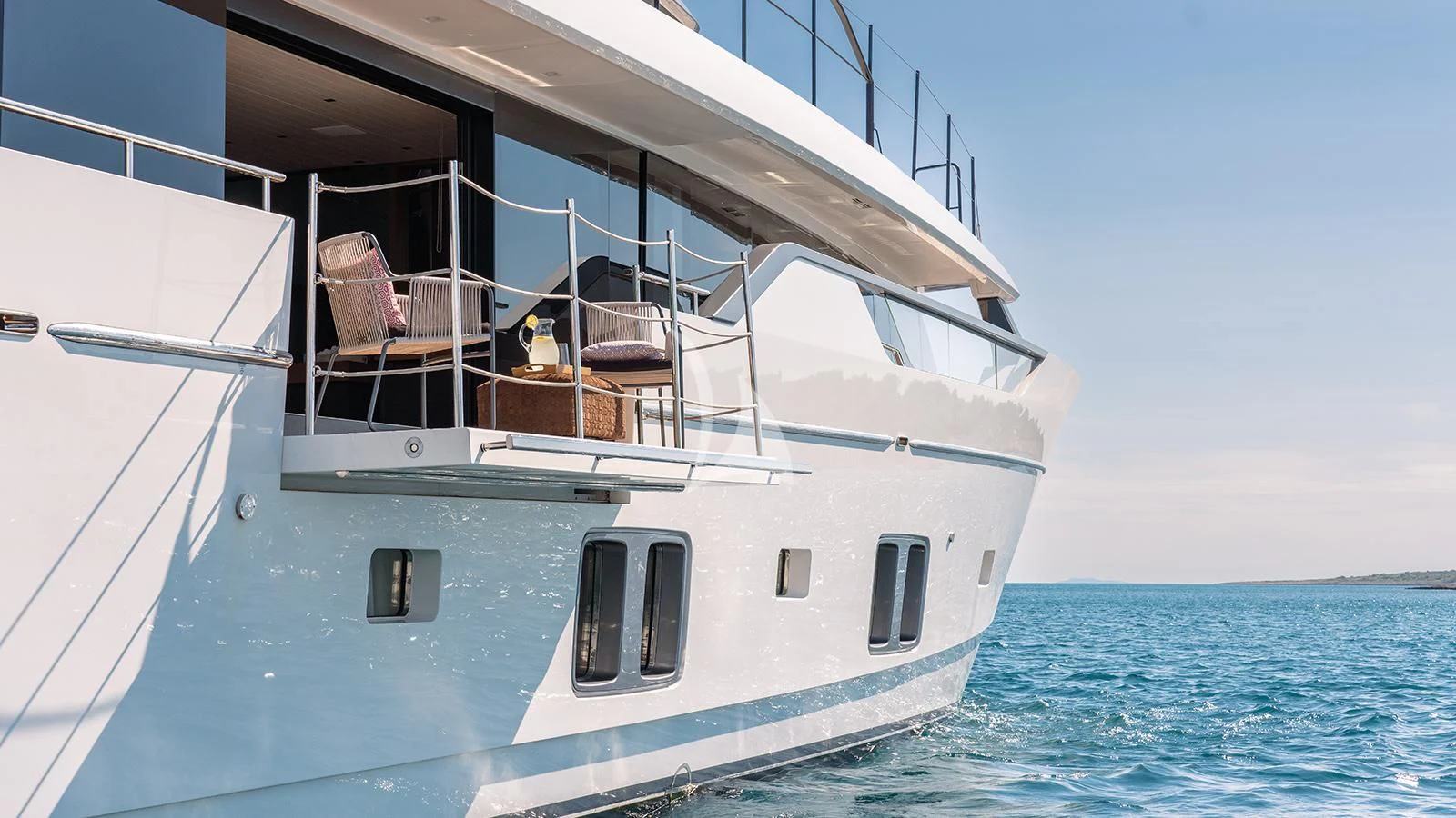 a boat on the water aboard JOURNEY Yacht for Sale