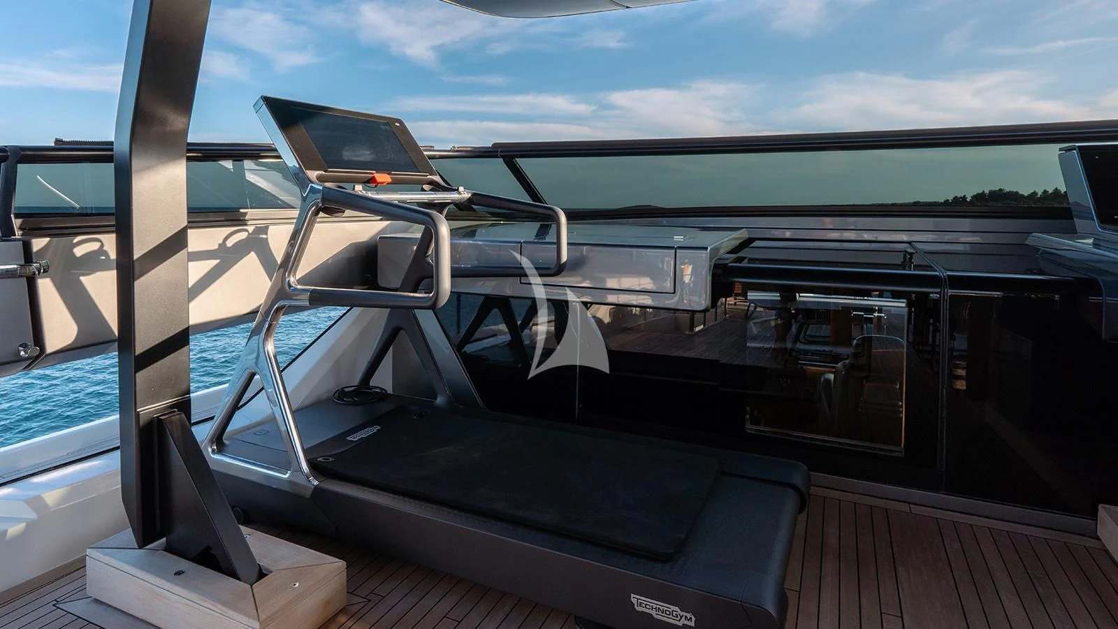 a boat on the water aboard JOURNEY Yacht for Sale