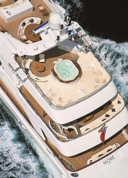 diagram aboard MORE Yacht for Sale