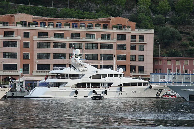 a boat on the water aboard MORE Yacht for Sale