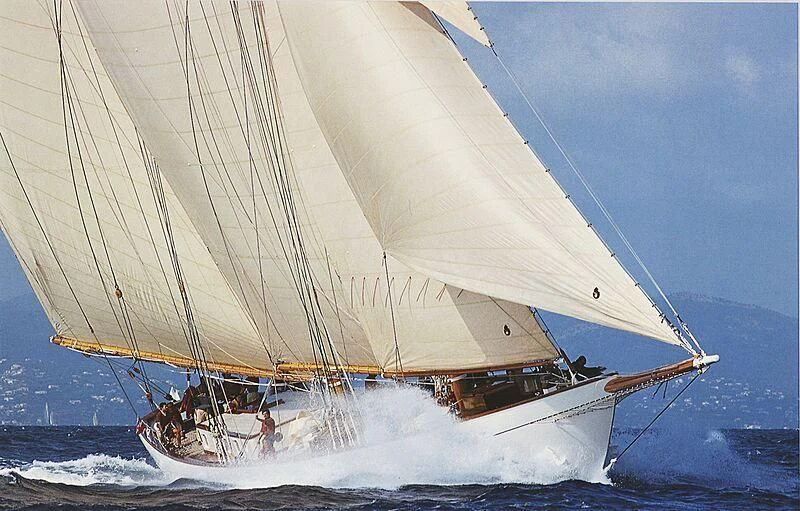 a sailboat on the water aboard ZACA A TE MOANA Yacht for Sale