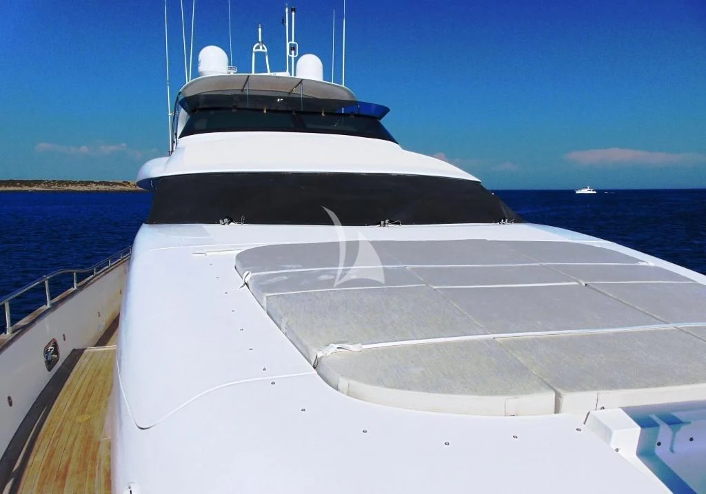 a boat on the water aboard WILLFUL Yacht for Sale