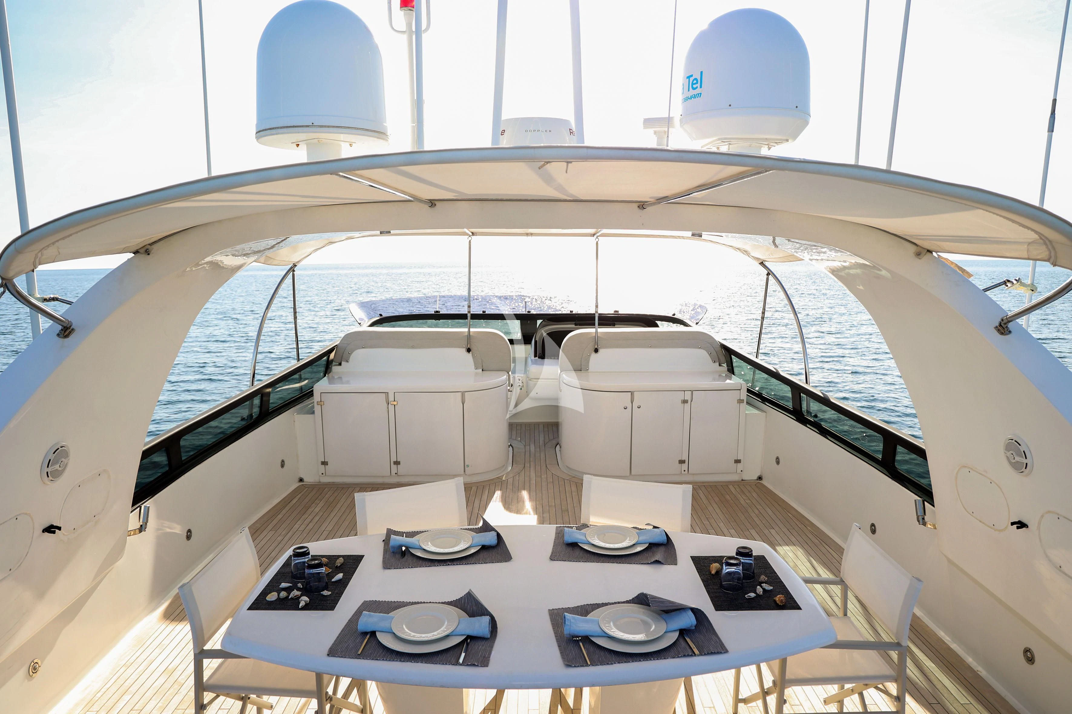 a cockpit of a plane aboard WILLFUL Yacht for Sale