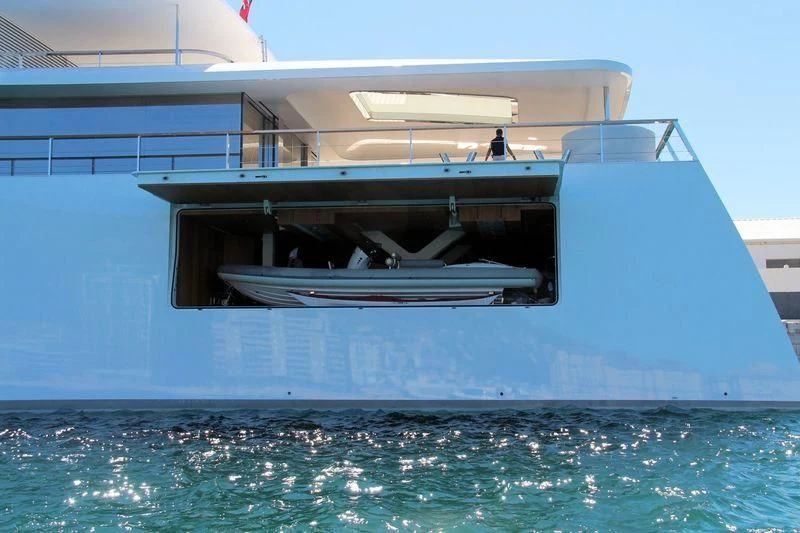a boat on the water aboard VENUS Yacht for Sale