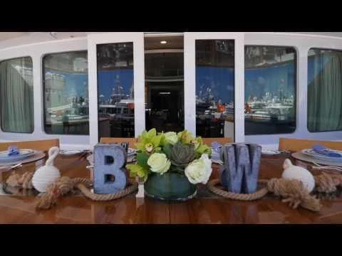 graphical user interface aboard REVERIE Yacht for Sale