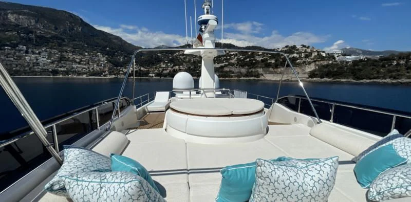 a boat on the water aboard CENTURION Yacht for Sale