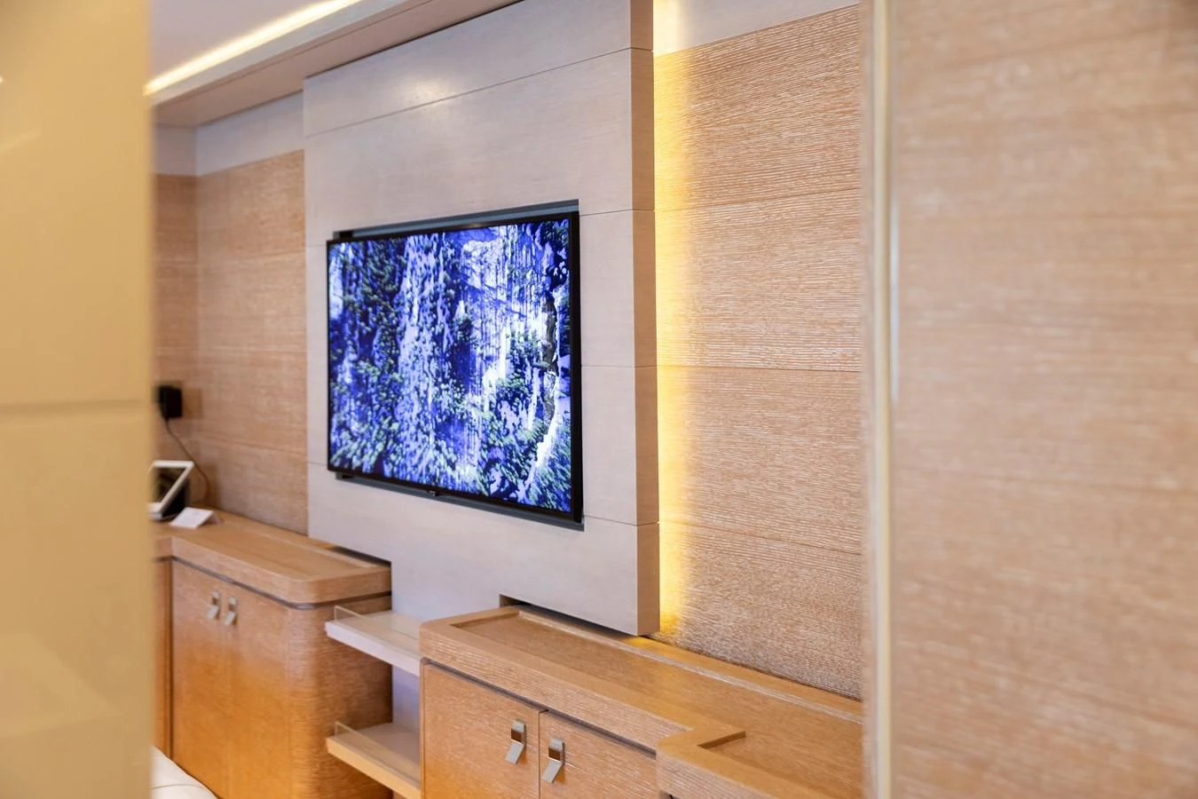 a painting in a room aboard CENTURION Yacht for Sale