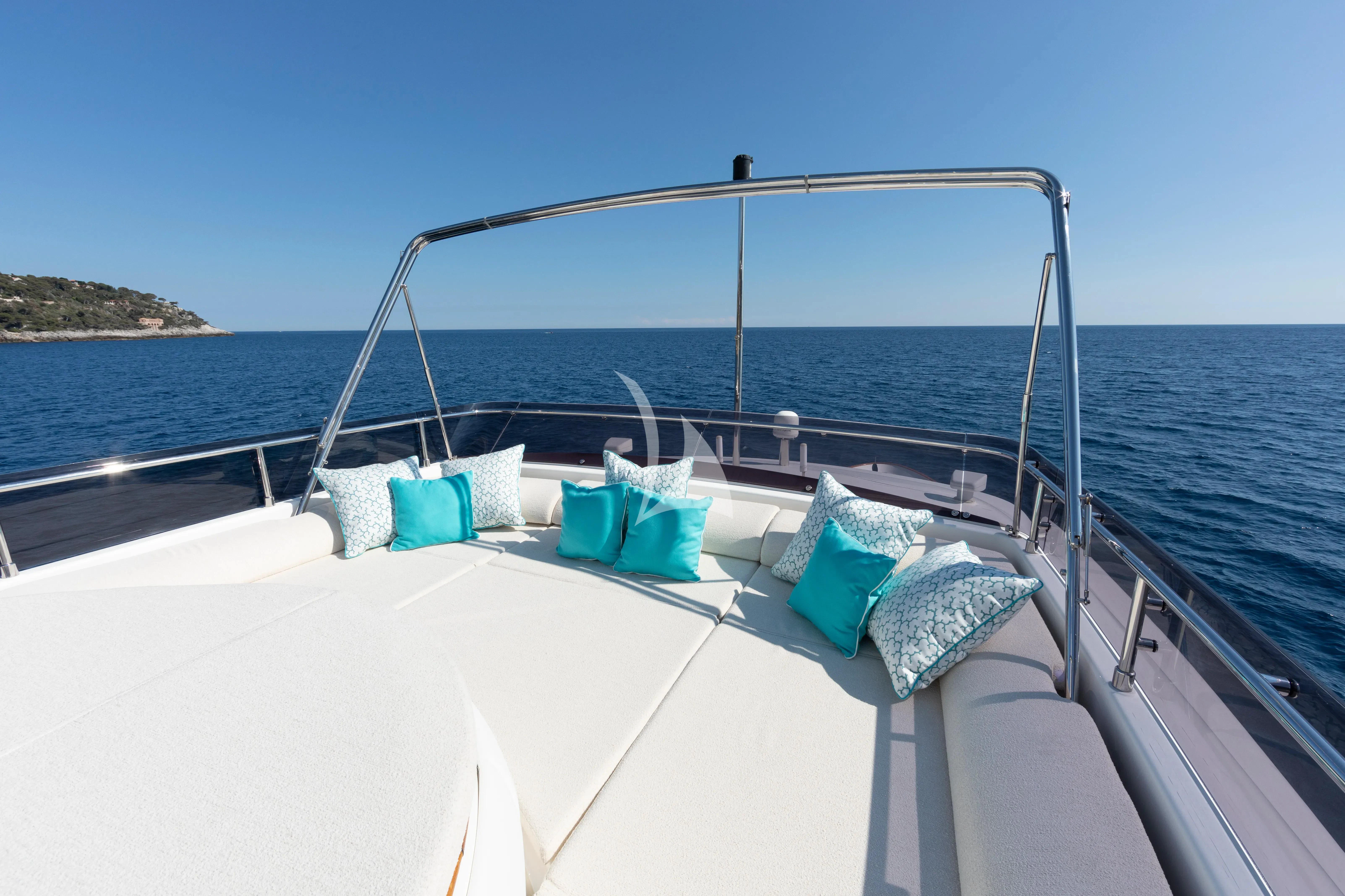 a boat on the water aboard CENTURION Yacht for Sale
