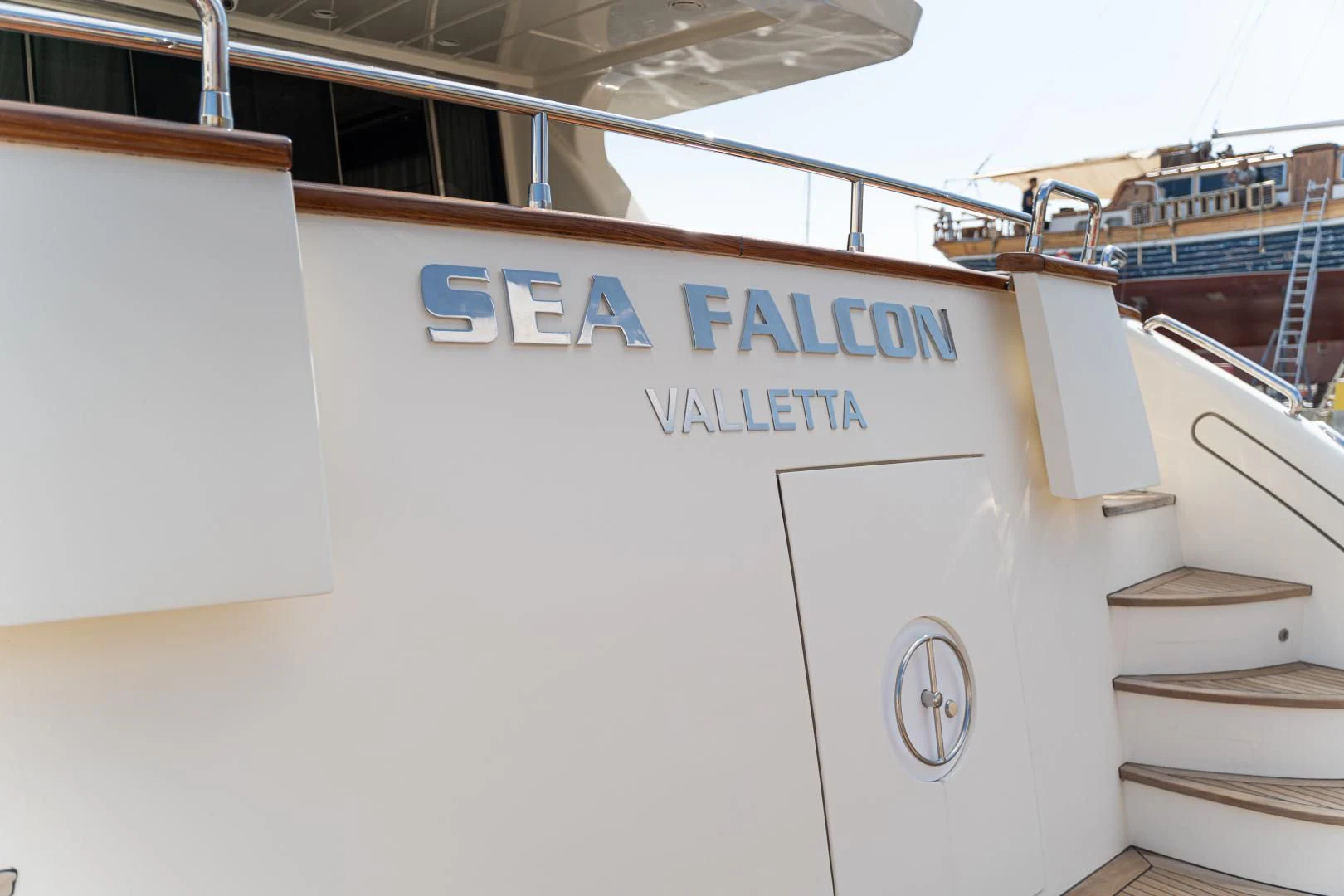 text, whiteboard aboard ALPINN Yacht for Sale