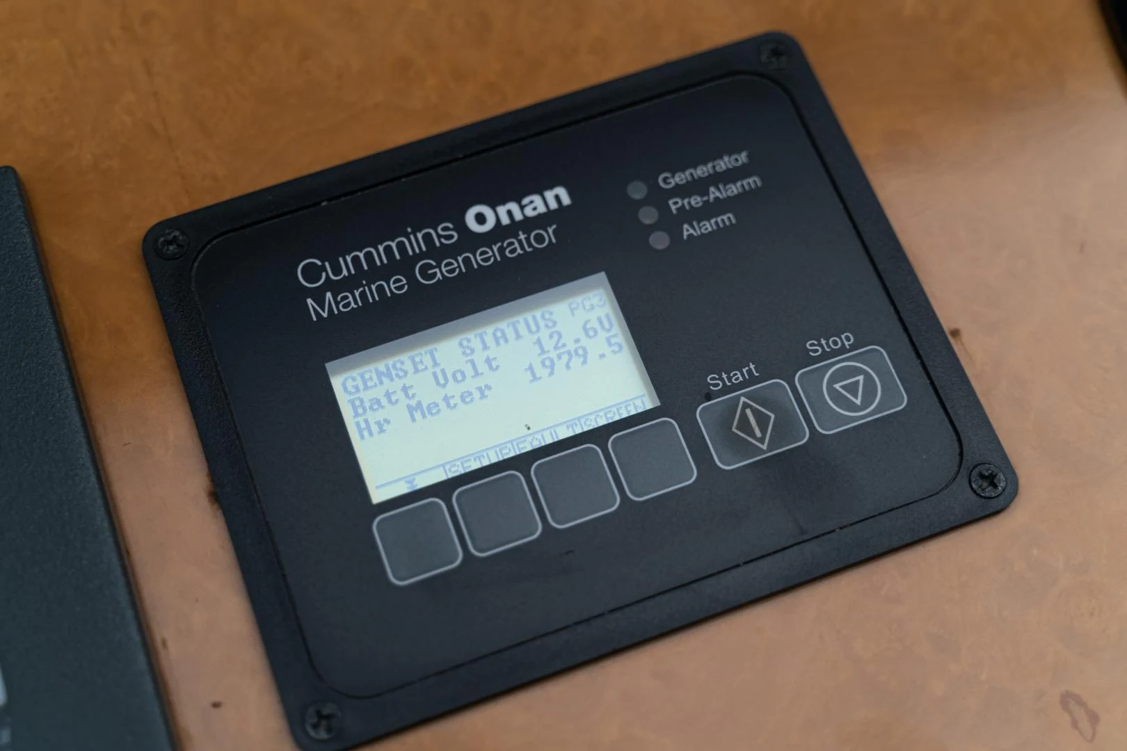 a rectangular electronic device aboard ALPINN Yacht for Sale