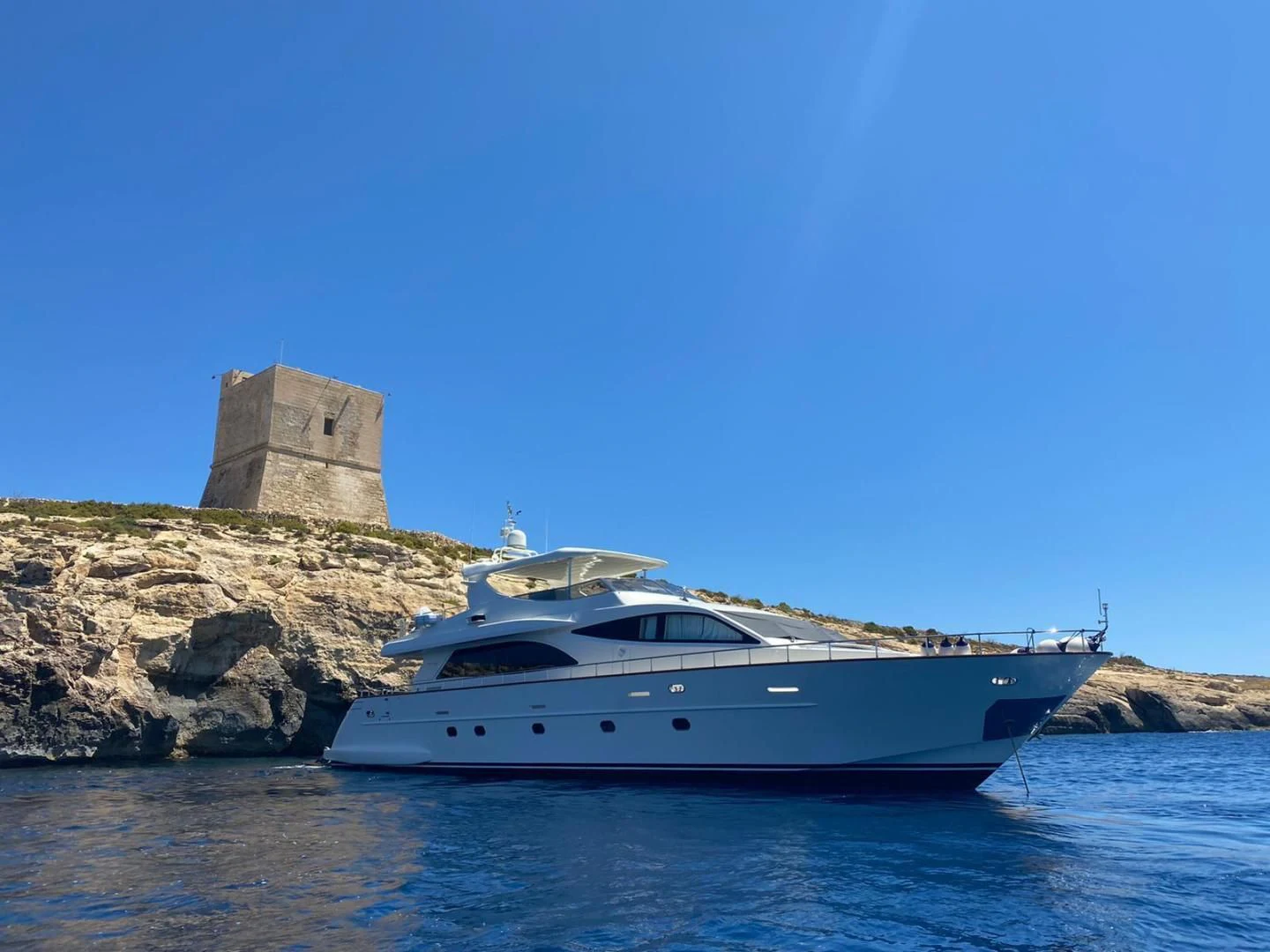a boat in the water aboard ALPINN Yacht for Sale
