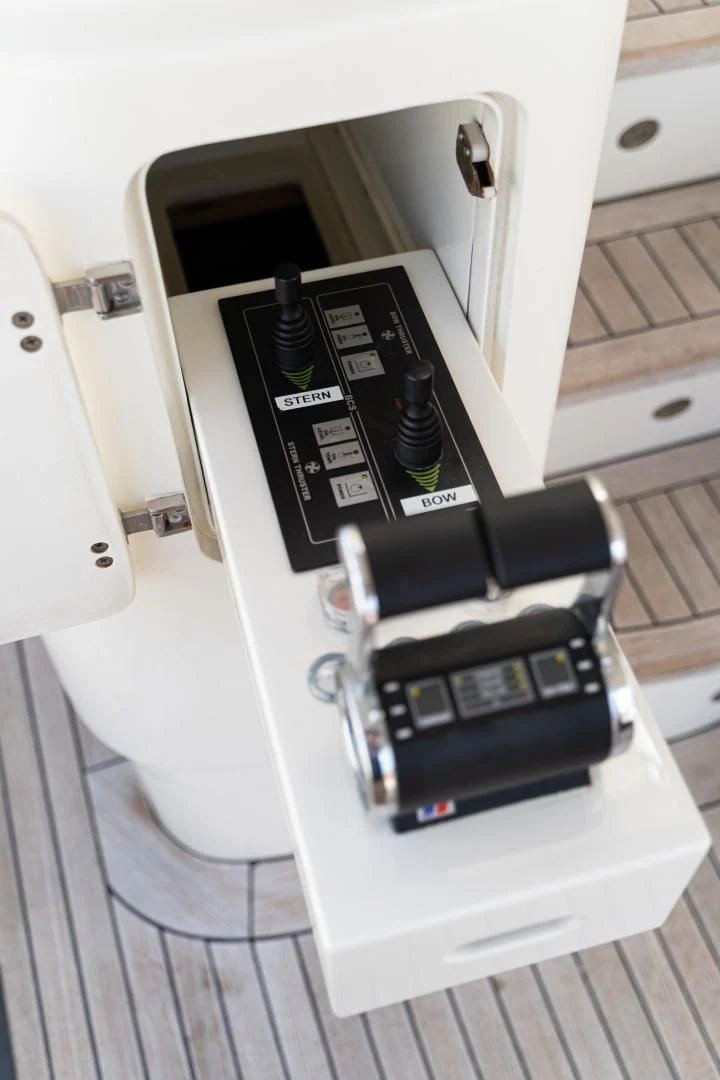 a machine on the counter aboard ALPINN Yacht for Sale