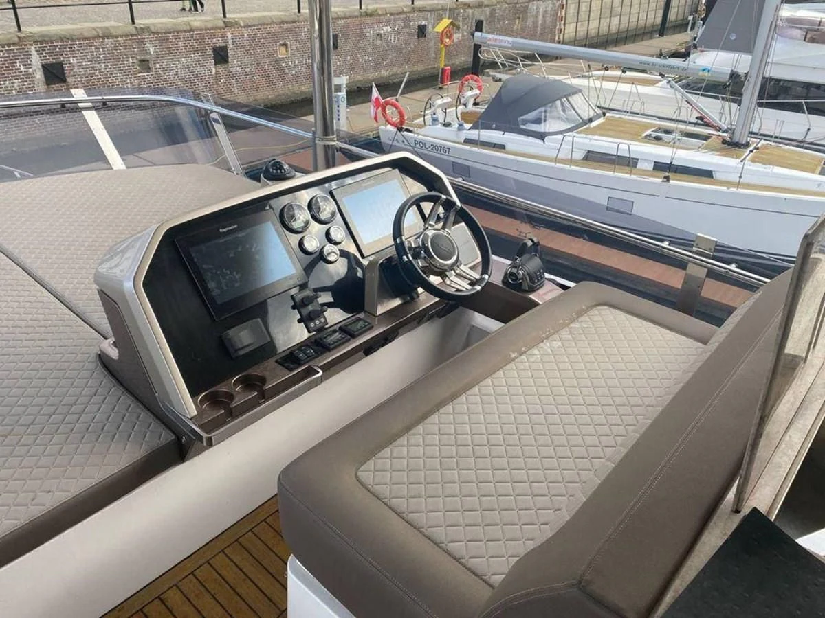 a machine on the counter aboard GALEON 640 Yacht for Sale