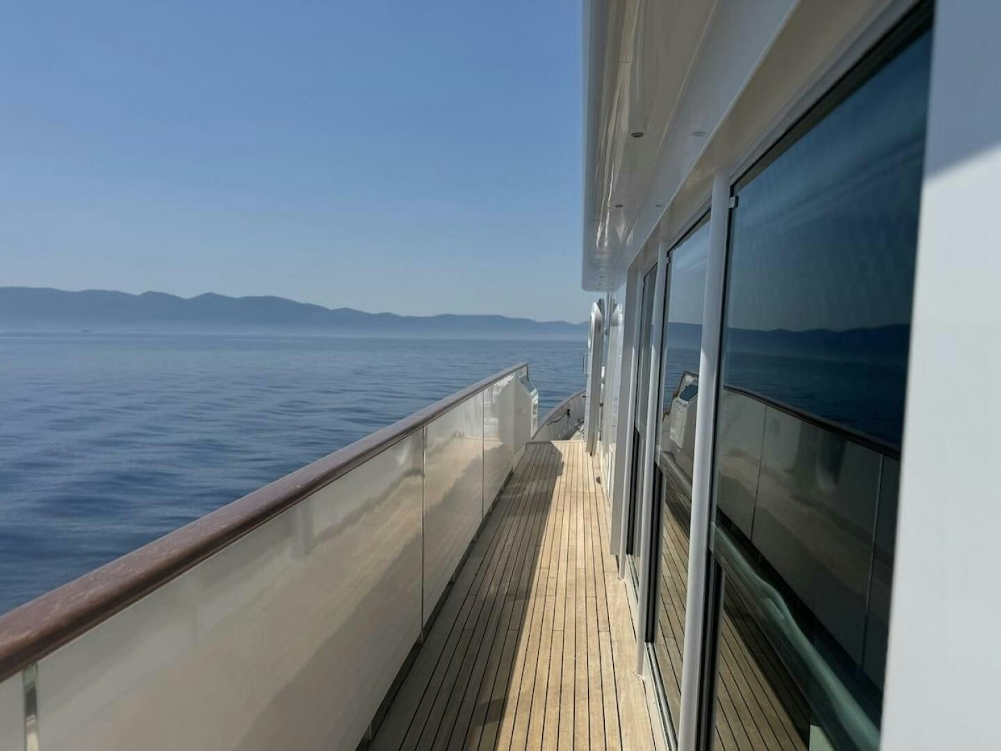 a boat on the water aboard KORU Yacht for Charter