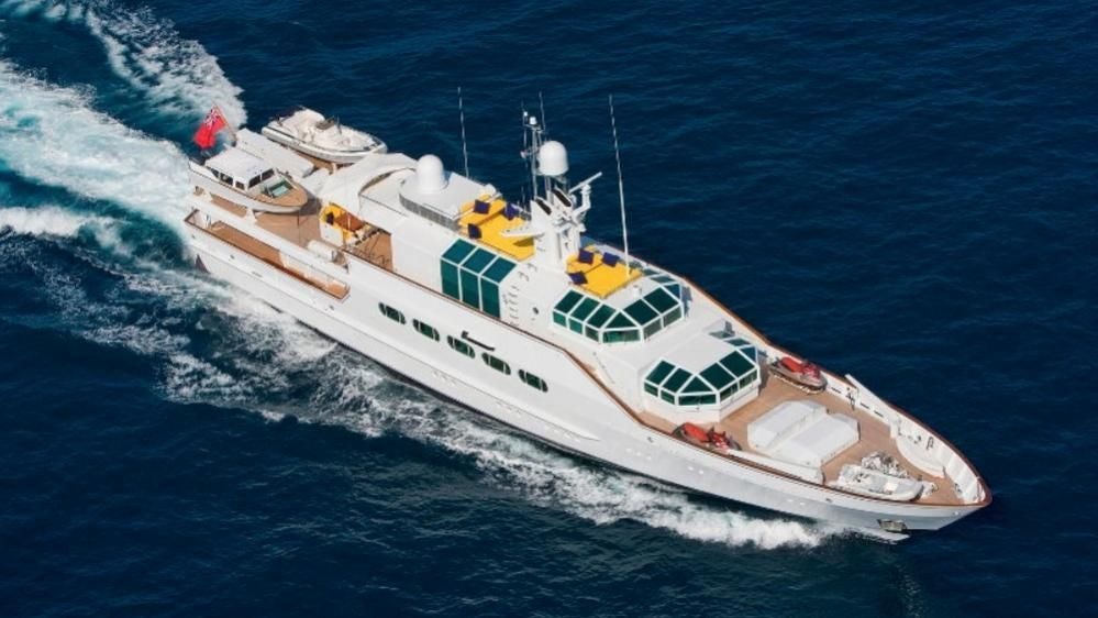 a ship on the water aboard KORU Yacht for Charter