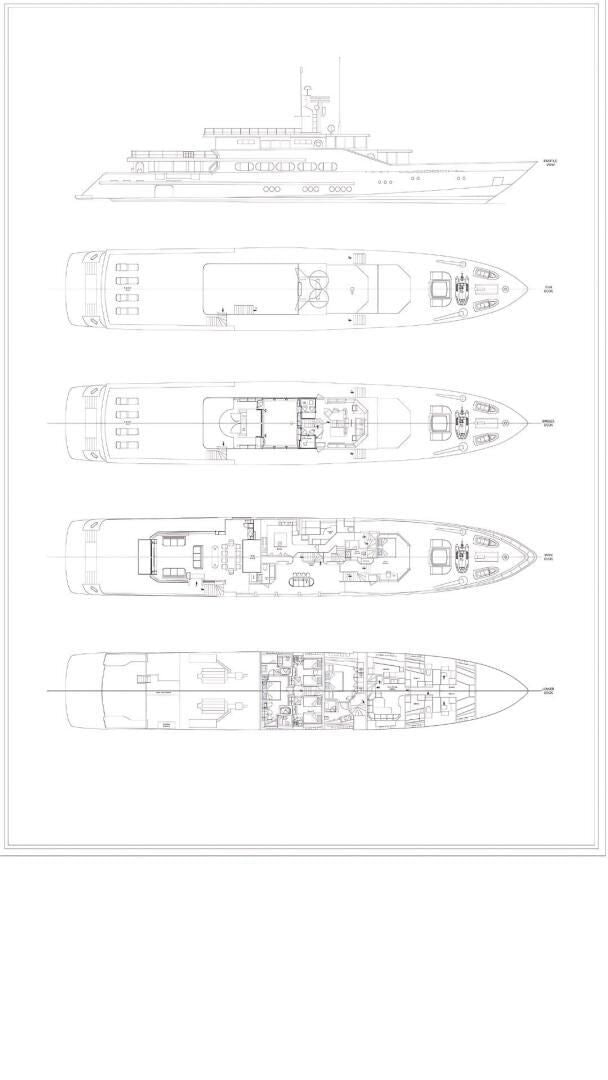 diagram aboard KORU Yacht for Charter