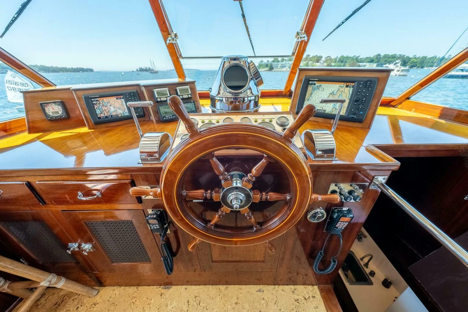 inside of a boat aboard BERNADETTE Yacht for Sale